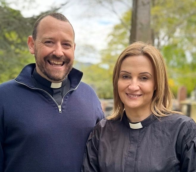 Simon and Jessica Falconer